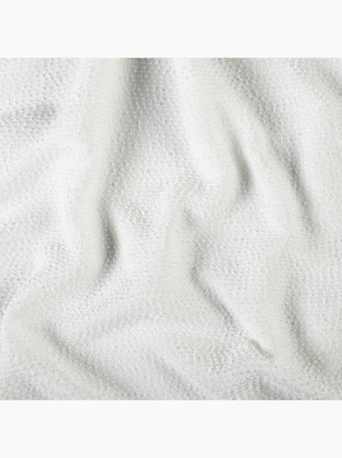 Cortina de tela metálica con textura - Kiabi