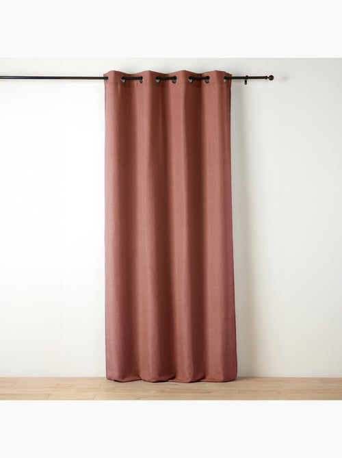 Cortina de tela metálica con textura - Kiabi