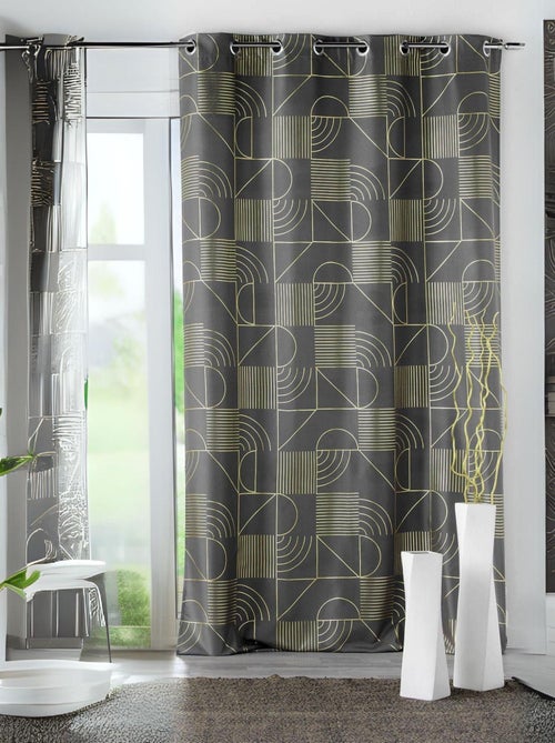 Cortina de tela metálica - Kiabi