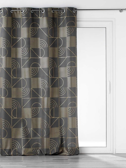 Cortina de tela metálica - Kiabi