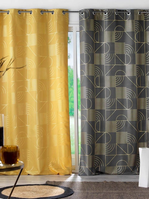 Cortina de tela metálica - Kiabi