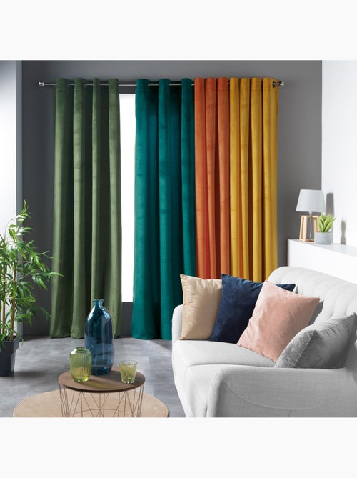 Cortina de terciopelo - Kiabi