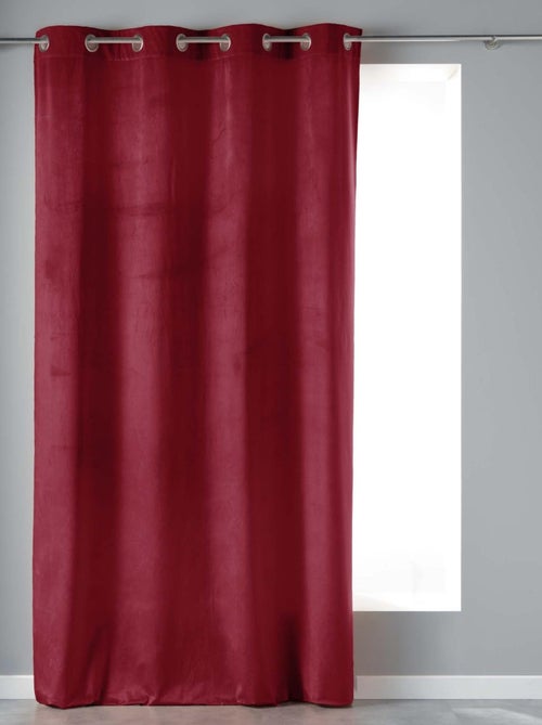 Cortina de terciopelo - Kiabi