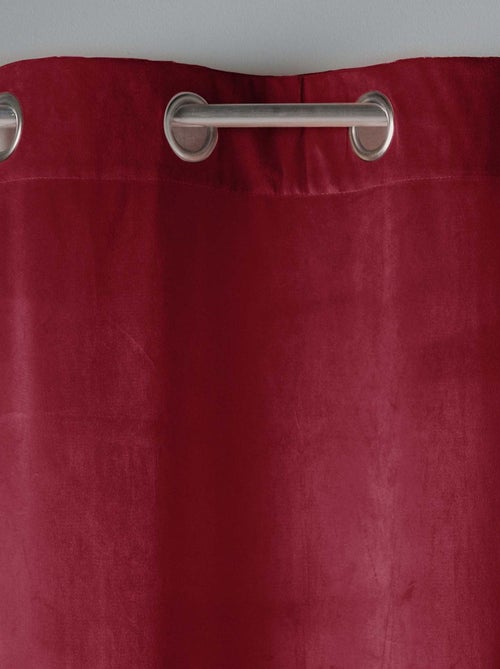 Cortina de terciopelo - Kiabi