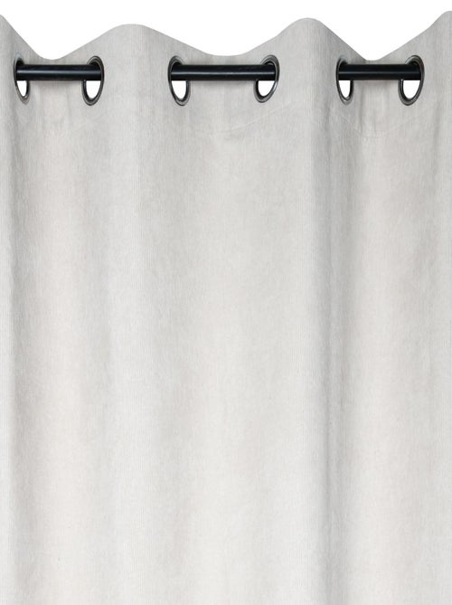 Cortina de Terciopelo Canelado - Kiabi