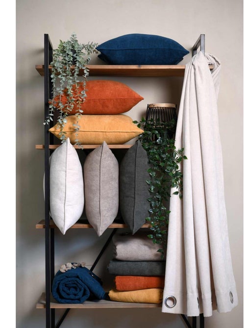 Cortina de Terciopelo Canelado - Kiabi