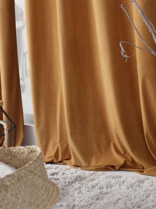 Cortina de terciopelo - Kiabi