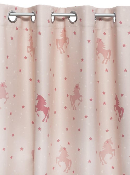 Cortina de unicornio fosforescente - Kiabi