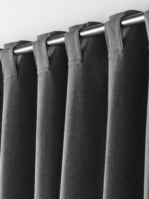 Cortina de visillo con lazos ocultos - Kiabi