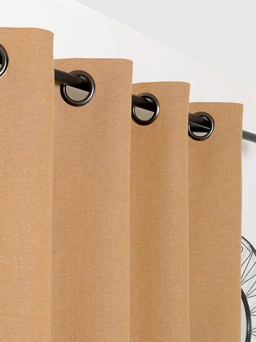 Cortina decorativa con patrón de chevrón - Kiabi