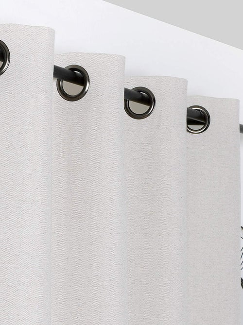 Cortina decorativa con patrón de chevrón - Kiabi