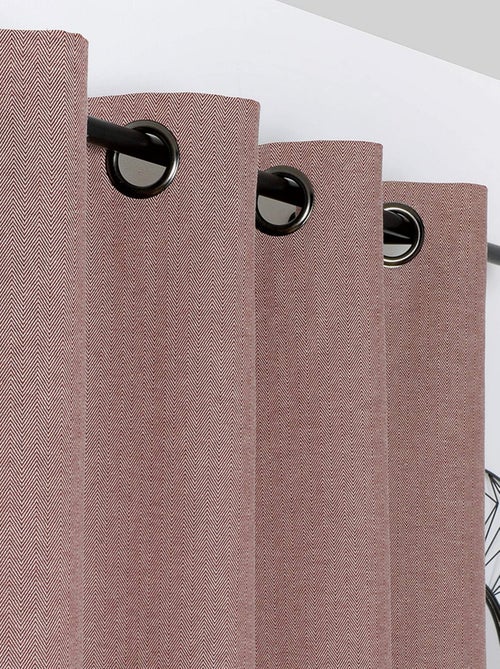 Cortina decorativa con patrón de chevrón - Kiabi