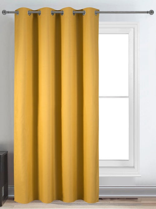 Cortina decorativa lisa opaca y térmica - Kiabi