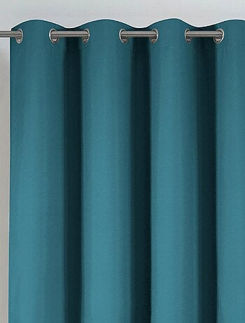 Cortina decorativa lisa opaca y térmica