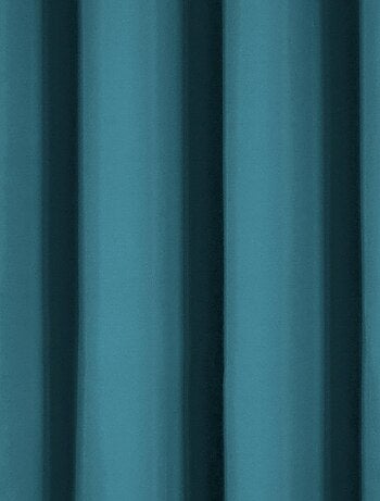 Cortina decorativa lisa opaca y térmica