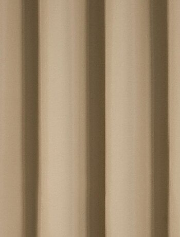 Cortina decorativa lisa opaca y térmica