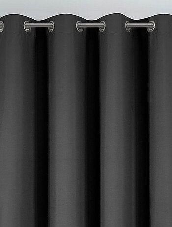 Cortina decorativa lisa opaca y térmica