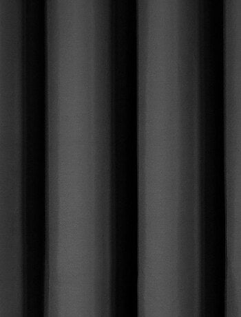 Cortina decorativa lisa opaca y térmica