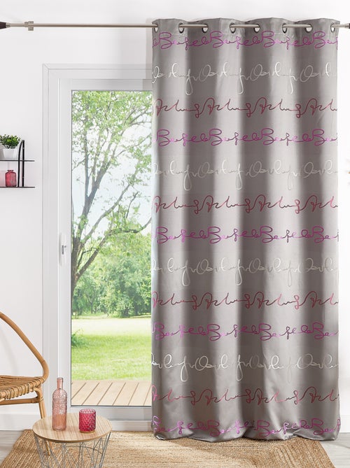 Cortina Dibujo 'Escritura' - Kiabi