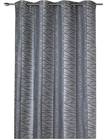 Cortina difusora de jacquard con diseño de rayas verticales