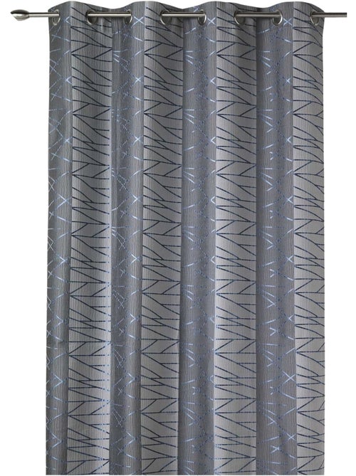 Cortina difusora de jacquard con diseño de rayas verticales - Kiabi Cortina difusora de jacquard con diseño de rayas verticales - Kiabi