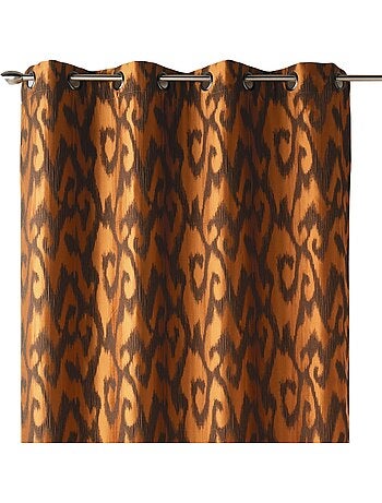 Cortina difusora de jacquard con motivos barrocos