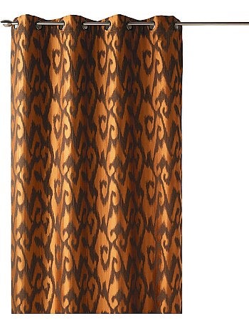 Cortina difusora de jacquard con motivos barrocos