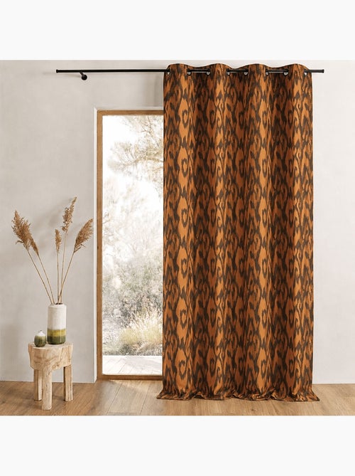 Cortina difusora de jacquard con motivos barrocos - Kiabi Cortina difusora de jacquard con motivos barrocos - Kiabi
