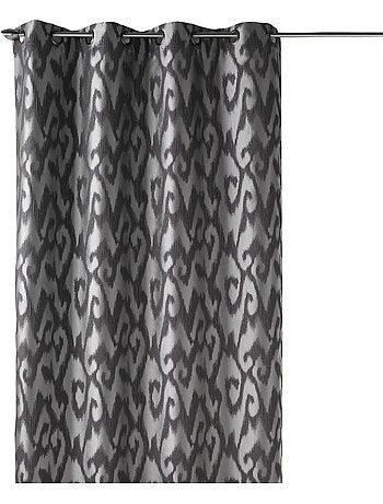 Cortina difusora de jacquard con motivos barrocos