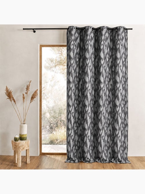 Cortina difusora de jacquard con motivos barrocos - Kiabi Cortina difusora de jacquard con motivos barrocos - Kiabi