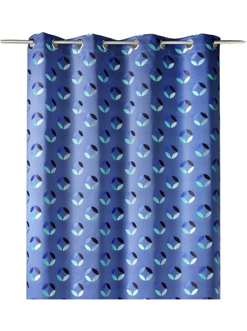 Cortina difusora de jacquard con motivos de rosetas - Kiabi