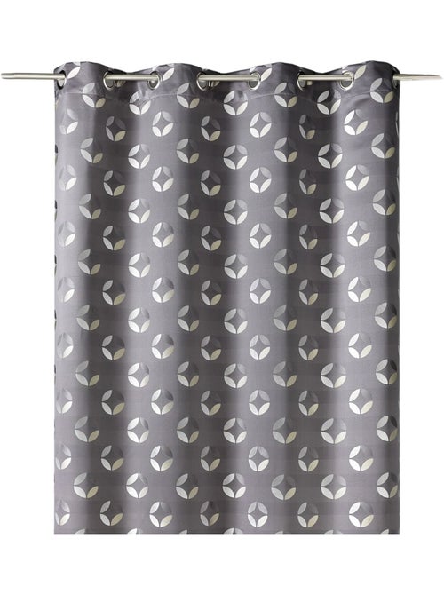 Cortina difusora de jacquard con motivos de rosetas - Kiabi