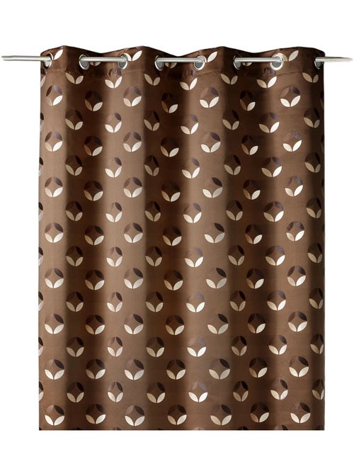 Cortina difusora de jacquard con motivos de rosetas - Kiabi