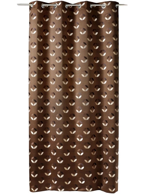 Cortina difusora de jacquard con motivos de rosetas - Kiabi