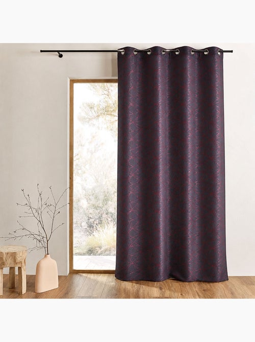 Cortina difusora de jacquard con motivos geométricos - Kiabi