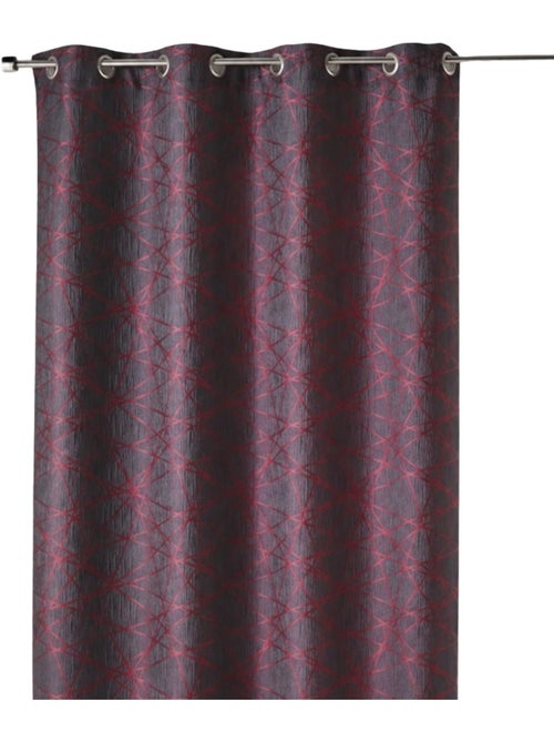 Cortina difusora de jacquard con motivos geométricos - Kiabi