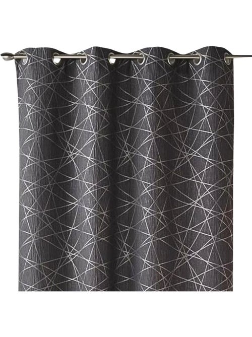 Cortina difusora de jacquard con motivos geométricos - Kiabi