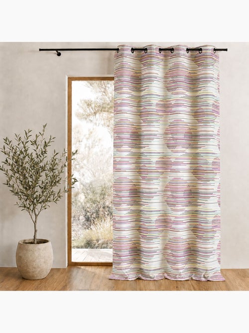Cortina difusora de jacquard con motivos gráficos - Kiabi Cortina difusora de jacquard con motivos gráficos - Kiabi