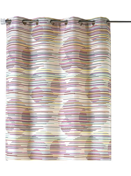 Cortina difusora de jacquard con motivos gráficos - Kiabi Cortina difusora de jacquard con motivos gráficos - Kiabi