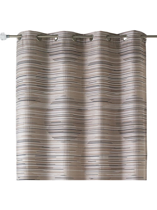 Cortina difusora de jacquard con motivos gráficos - Kiabi Cortina difusora de jacquard con motivos gráficos - Kiabi