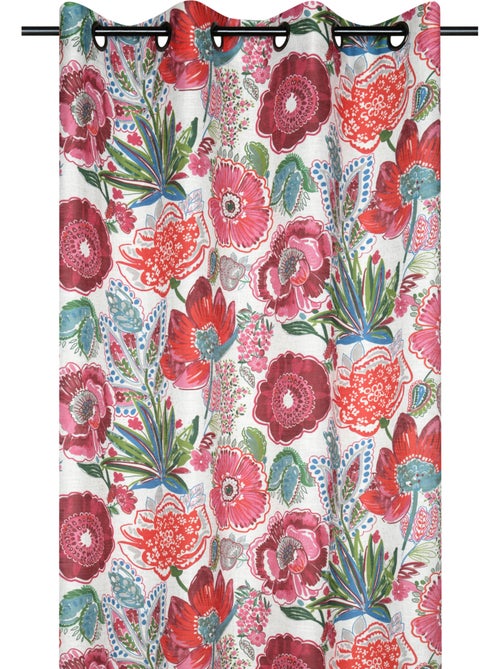 Cortina difusora de polilín con estampado floral - Kiabi Cortina difusora de polilín con estampado floral - Kiabi