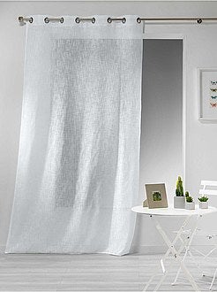 Presunción acre tolerancia Rebajas Visillos y cortinas para casa - blanco - Kiabi