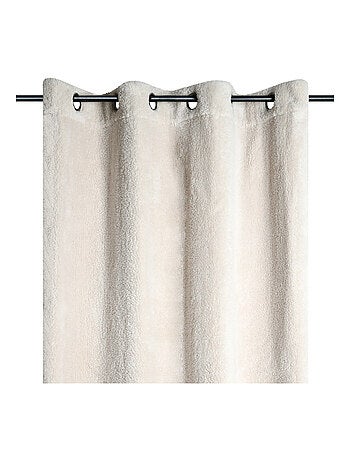 Cortina efecto piel de oveja ultrasuave