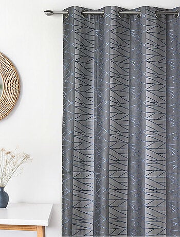 Cortina en Jacquard a Rayas Verticales Alegría