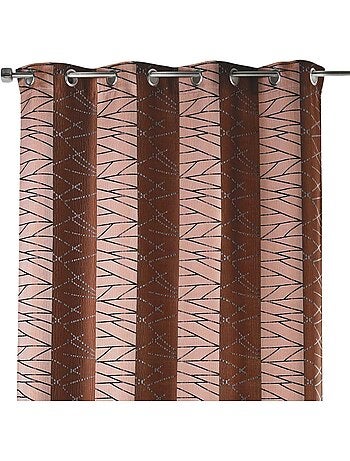 Cortina en Jacquard a Rayas Verticales Alegría