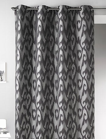 Cortina en Jacquard con Estampados Barrocos