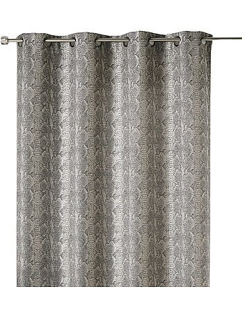 Cortina en Jacquard estampado "Serpiente