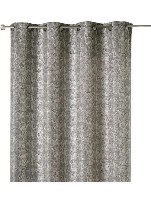 Cortina en Jacquard estampado "Serpiente" - Kiabi