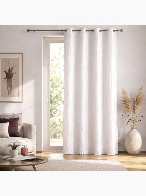 Cortina en Tafetán Arrugado - Kiabi