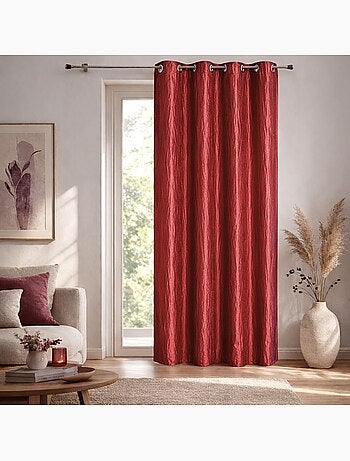 Cortina en Tafetán Arrugado